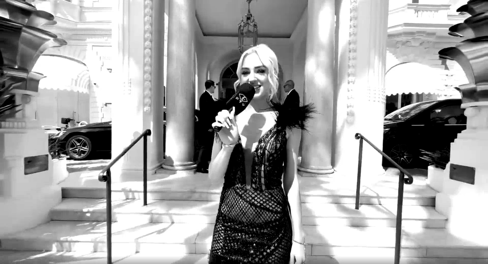 Caroline Derpienski in Cannes